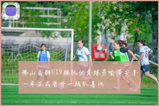 佛山南狮U19梯队优秀球员喻泽安李一卓正式晋升一线队喜讯